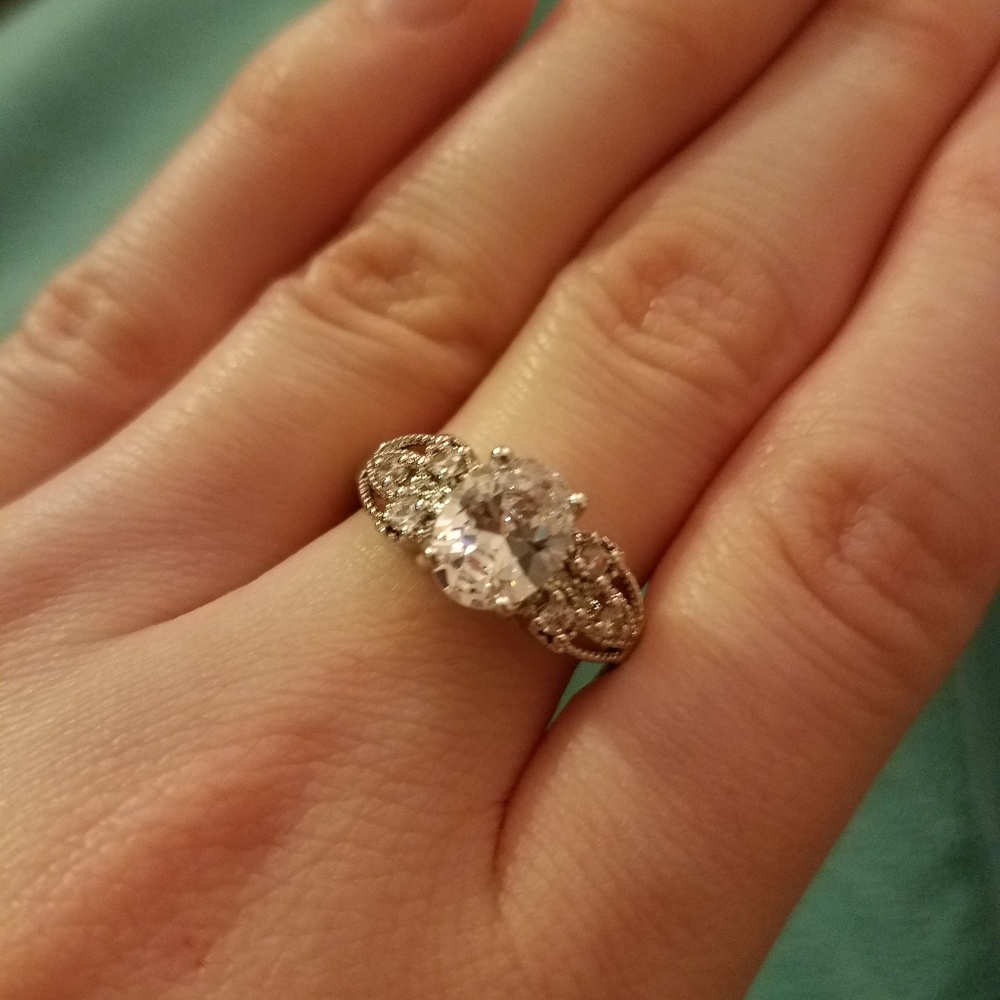 Sterling silver ring size 8